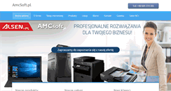 Desktop Screenshot of amcsoft.pl